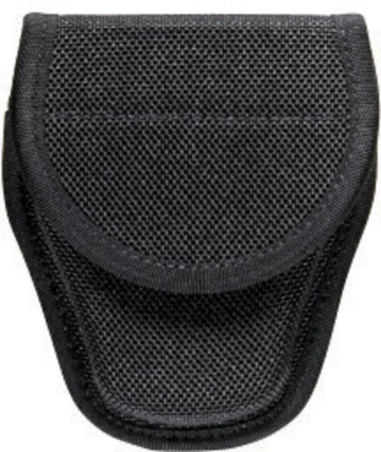 Bianchi 7300 AccuMold Covered Cuff Case - Black, Hidden 18190 by USA Bianchi Handcuff Cases