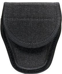 Bianchi 7300 AccuMold Covered Cuff Case - Black, 17390 by USA Bianchi Handcuff Cases