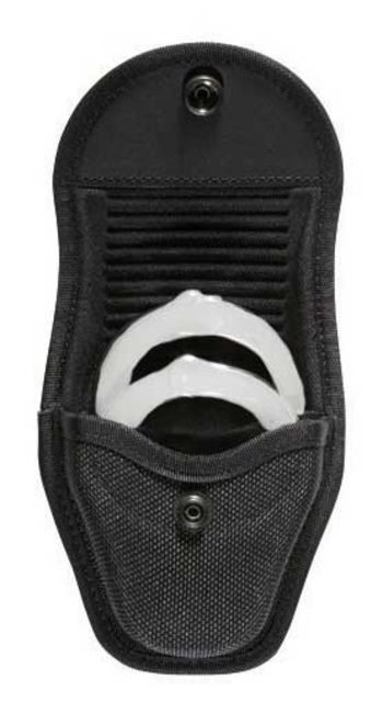 Bianchi 7317 AccuMold Double Cuff Case - Black, 18772 by USA Bianchi Handcuff Cases