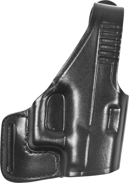 Bianchi 75 Venom Belt Slide Holster Glock 19/Glock 23/Glock 17 Right Hand Plain Black 24048 - Bianchi