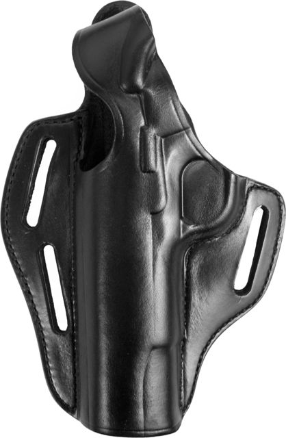 Bianchi Piranha 77 Holster Colt 1911/Colt 1911A1 Left Hand Plain Black 24099 - Bianchi