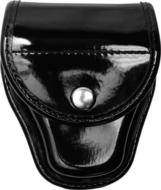Bianchi 7900 Covered Cuff Case Hi-Gloss Black Chrome Snap 23102 - Bianchi