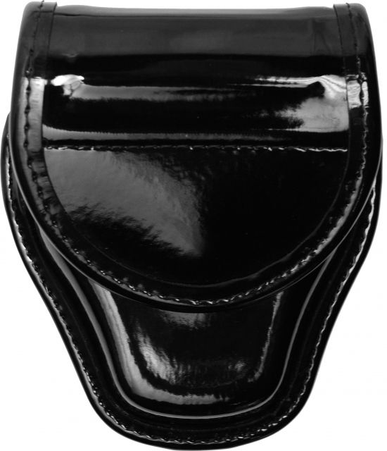 Bianchi 7900 Covered Cuff Case Hi-Gloss Black Hidden Snap 23826 - Bianchi