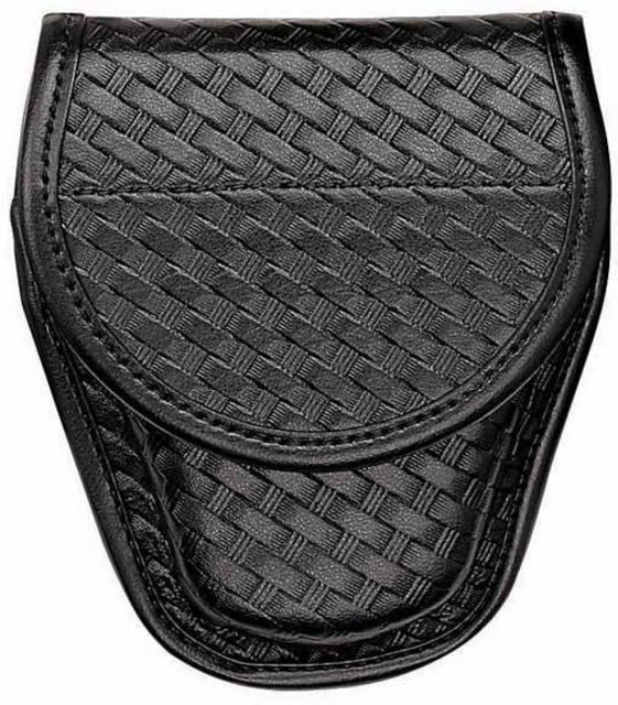 Bianchi 7900 Covered Cuff Case - Plain Black Brass 23015 - Bianchi