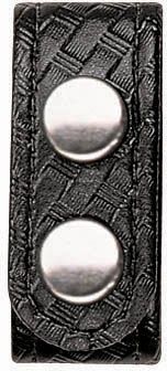 Bianchi 7906 Belt Keeper - 4 pack - Basket Black Chrome 22093 - Bianchi