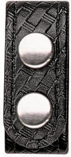 Bianchi 7906 Belt Keeper - 4 pack - Plain Black, Brass 22186