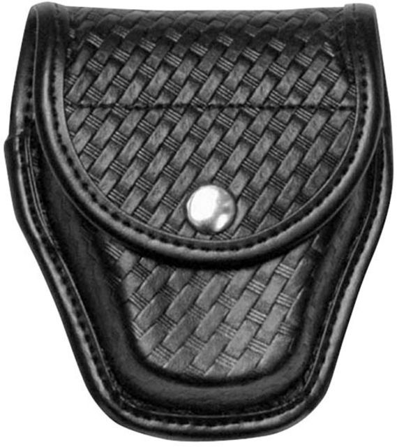 Bianchi 7917 Double Cuff Case - Plain Black Brass 22198 - Bianchi