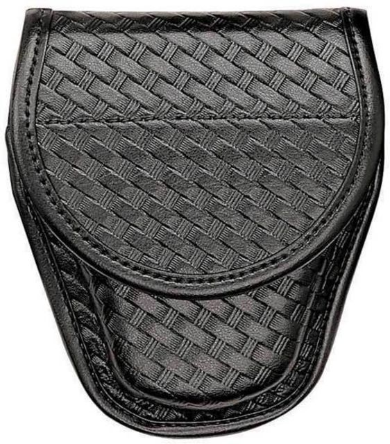 Bianchi 7918 Hiatt's UL-1 Cuff Case - Plain Black Brass 23855 - Bianchi