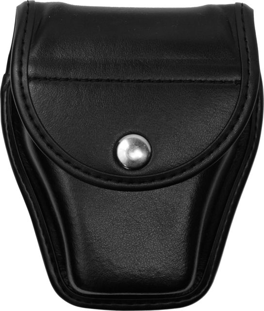Bianchi 7918 Hiatt's UL-1 Cuff Case Plain Black Chrome Snap 23854 - Bianchi