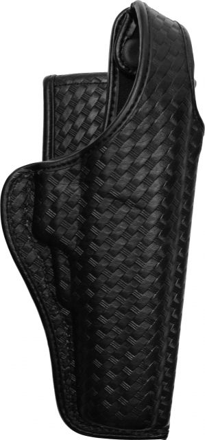 Bianchi 7920 Defender II Duty Holster Beretta 92/Beretta 96D/Beretta 96D Brigadier/Smith & Wesson Model 1006 Right Hand Basketweave Black 22056 - Bianchi