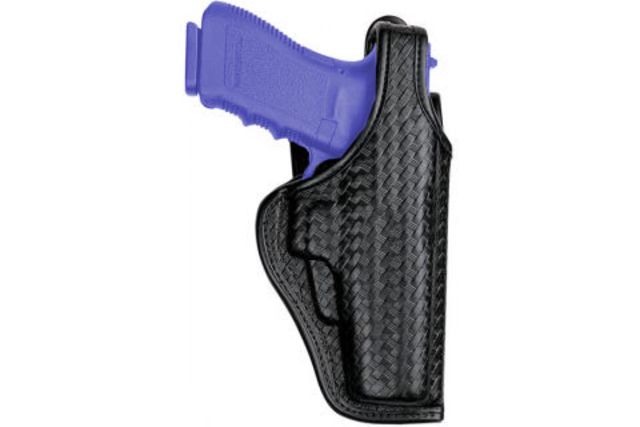 Bianchi 7920 Defender II Duty Holster Glock 20SF/Glock 20C Right Hand Gloss Black 22348