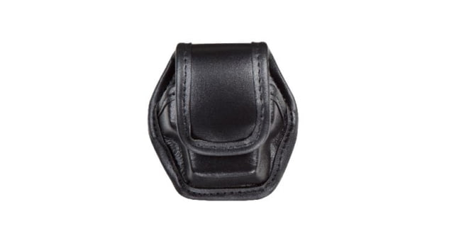 Bianchi 7935 EDW Plain Black Single Pouch w/ Brass Snap for Taser X26 Cartridge by USA Bianchi Ammo Pouches