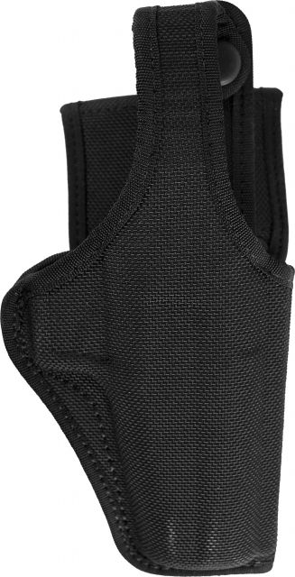 Bianchi 7115 Vanguard Mid-Ride Duty w/ Jacket Slot Belt Loop Holster Right Hand Black 18527 - Bianchi
