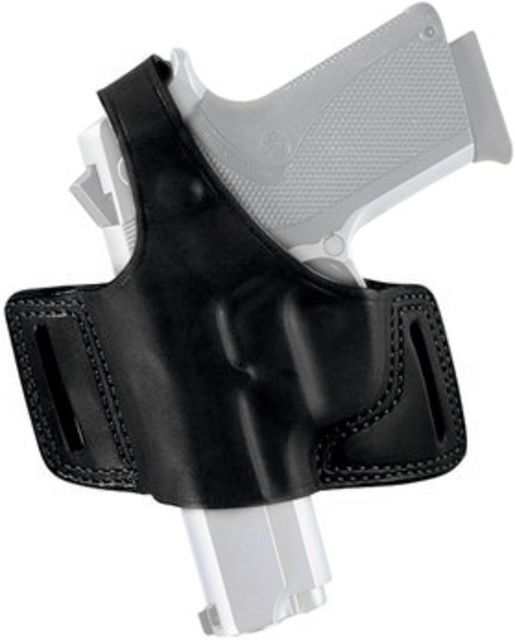 Bianchi Widow for Ruger Holster Ruger SP101 Left Hand Plain Black 23845 - Bianchi