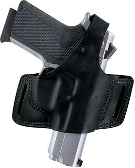 Bianchi Widow for Ruger Holster Ruger SP101 Right Hand Plain Black 23844 - Bianchi