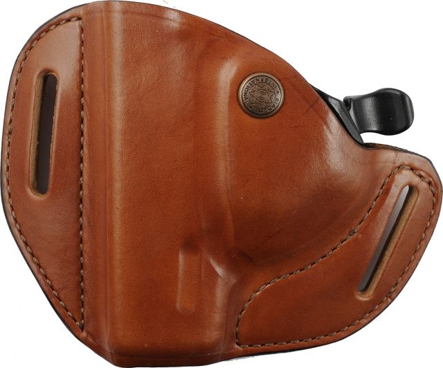 Bianchi 82 CarryLok Auto Retention Belt Slide Holster Glock 19/Glock 23/Glock 36/Glock 19C/Glock 23C/Glock 19MB Left Hand Plain Tan 22151 - Bianchi