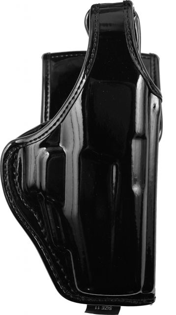 Bianchi 7920 Defender II Duty Holster Glock 19/Glock 23/Glock 19C/Glock 23C/Glock 19MB Right Hand Gloss Black 22334 - Bianchi