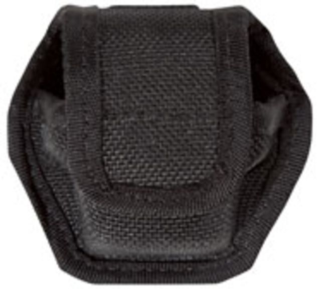 Bianchi 7335 AccuMold EDW Single Pouch Black w/ Hidden Flap for Taser X26 - Bianchi