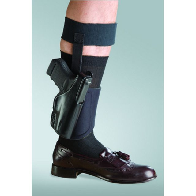 Bianchi Model 150 Negotiator Ankle Holster Plain Black 25310 - Bianchi