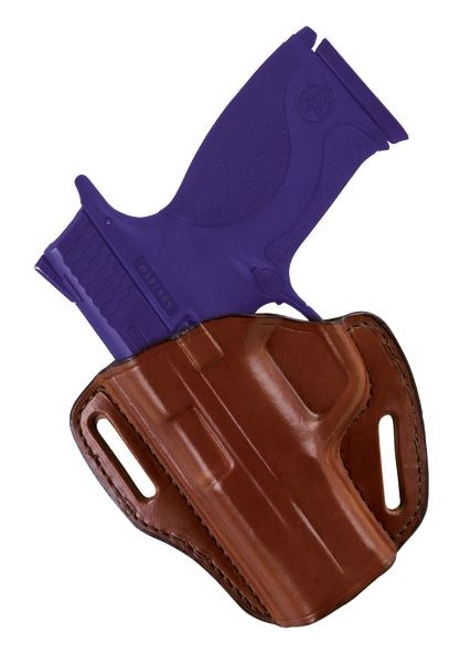 Bianchi Model 58 P.I. Open-Top Belt Slide Holster For S&W M&P 9C 9mm/.40 M&P .45 Left Black 25011 - Bianchi