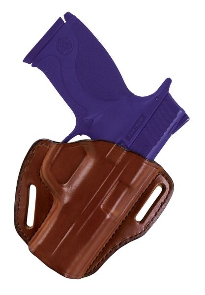 Bianchi Model 58 P.I. Open-Top Belt Slide Holster For Ruger LCR .38 Right Tan 25000 - Bianchi