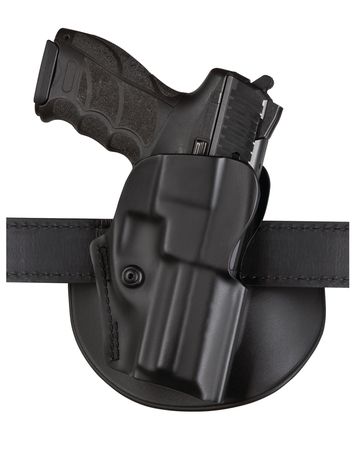 USED Safariland  Open Top Paddle & Belt Slide Holster CZ 75 SP-01 Right Hand STX Plain Black  EDEMO1 Condition Parts Only/Salvage - Safariland