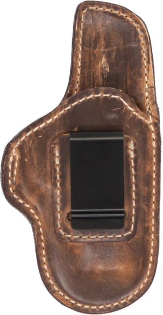 Bianchi Cowhide Leather Belt IWB Holster Colt Mustang Left Hand Weathered Tan - Bianchi
