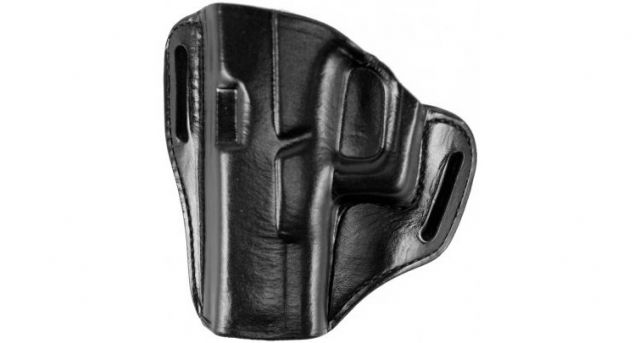 Bianchi Model 57 Remedy Belt Slide Holster Glock 31/Glock 17/Glock 22/Glock 17C/Glock 22C/Glock 31C Left Hand Plain Black 25031 - Bianchi Holsters