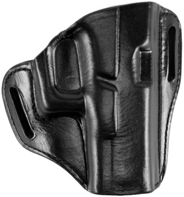 Bianchi Model 57 Remedy Belt Slide Holster Glock 19/Glock 23/Glock 32/Glock 19C/Glock 23C/Glock 32C Right Hand Plain Black 25022
