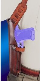 Bianchi X15 Shoulder Holster Left Hand Tan 12358 - Bianchi