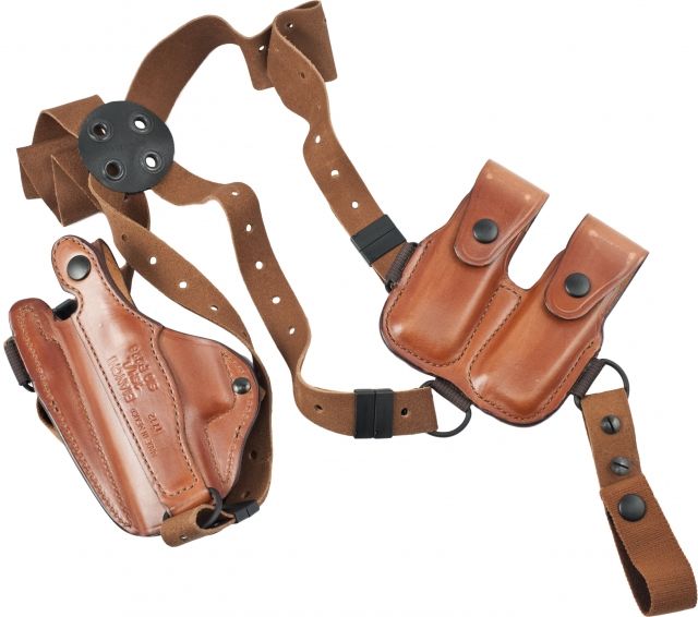 Bianchi X16 Agent Unlined Shoulder System Holder, Right Hand, Tan, 17244 by USA Bianchi Shoulder Holsters