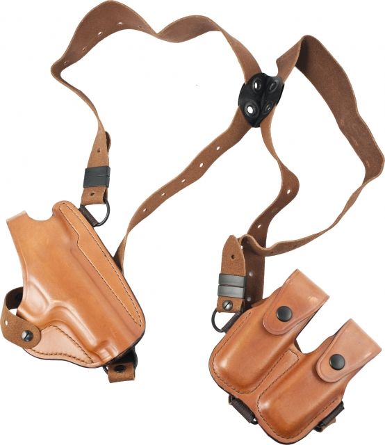 Bianchi X16 Agent Unlined Shoulder System Holder SIG Sauer P229/SIG Sauer P228/SIG Sauer P229 SCT/SIG Sauer P229 DAK/SIG Sauer P229 SAS Gen 2 Right - Bianchi Holsters