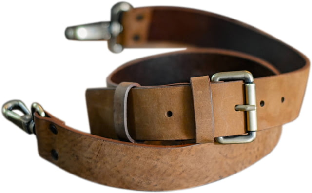 Bieling Leather Co. Classic Leather Rifle Sling Nubuck Natural 36 - 42in - Bieling Leather Co.