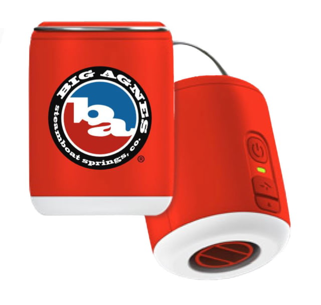 Big Agnes 230 Lumens mtnGLO Pump & Light Cherry Tomato