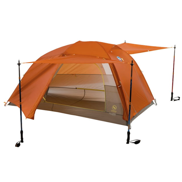Big Agnes Big Agnes Copper Spur UL2P mtnGLO Tent Tangelo/Mercury 2 person - $649.95 at Optics Planet