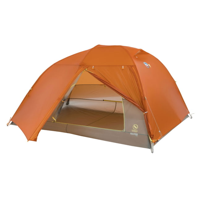Big Agnes Big Agnes Copper Spur UL3P mtnGLO Tent Tangelo/Mercury 3 person - $699.95 at Optics Planet