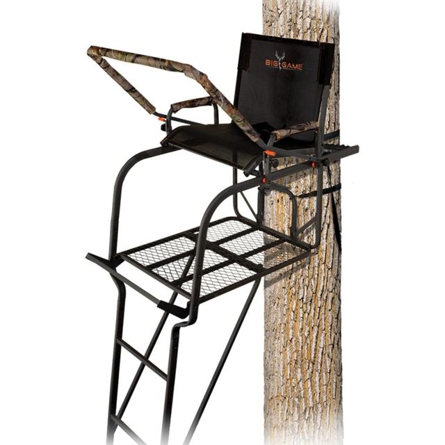 Big Game Treestands Big Game Treestands Hunter HD 1.5 Ladder Stand Black - $299.99 at Optics Planet