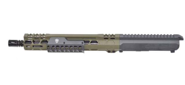 Bilson Arms BA-15FC 300 Blackout 12.5in Forward Complete Upper Assembly Pistol Length 1-7 Twist 5/8-24 TPI Sniper Green/Grey