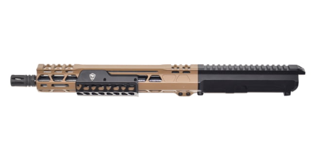 Bilson Arms BA-15FC 300 Blackout 12.5in Forward Complete Upper Assembly Pistol Length 1-7 Twist 5/8-24 TPI Fde/Graphite Black