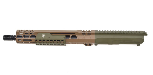 Bilson Arms BA-15FC 300 Blackout 12.5in Forward Complete Upper Assembly Pistol Length 1-7 Twist 5/8-24 TPI Fde/Sniper Green