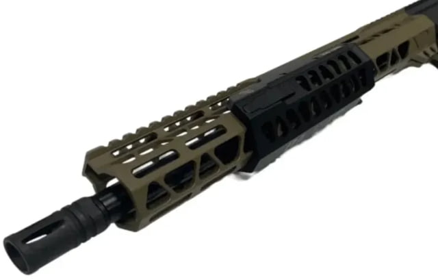 Bilson Arms Pump Style Forward Charging Upper Assembly 6mm Arc 18 inch 1-7 Twist Cerakote Fde/Graphite Black  416R- SS - Bilson Arms