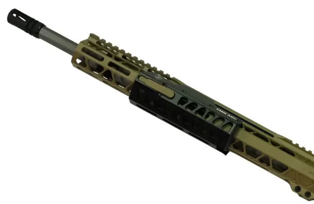 Bilson Arms Pump Style Forward Charging Upper Assembly 6mm Arc 18 inch 1-7 Twist Cerakote Sniper Green & Grey  416R- SS - Bilson Arms