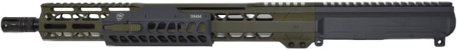 Bilson Arms Pump Style Forward Charging Upper Assembly 9mm FC PCC-UA 9mm 16 inch 1-10 Twist Cerakote Sniper Green & Grey - Bilson Arms