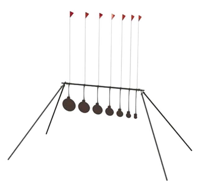 Birchwood Casey CFKYL12 Centerfire KYL 1/2 Black Steel Standing