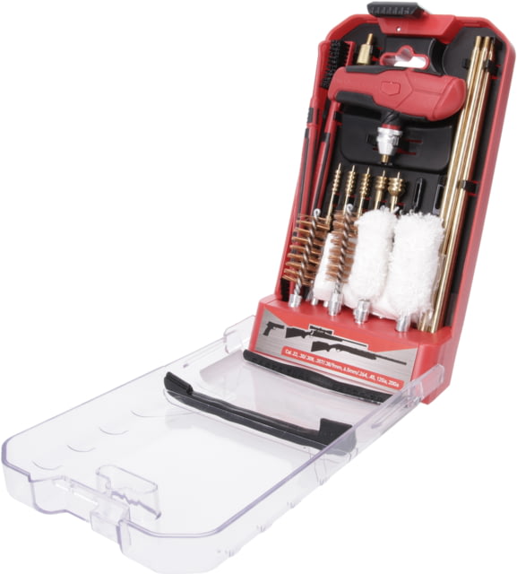 Birchwood Casey Gun Cleaning Kit Multi-Caliber/Red 22 Pieces