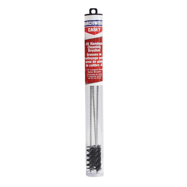 Birchwood Casey Handgun Looped Cleaning Brush .44/.45 Caliber 9 Inch 3-Pack