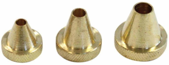 Birchwood Casey Muzzle Guard Set 17 to 30 Caliber 3 Piece Brass
