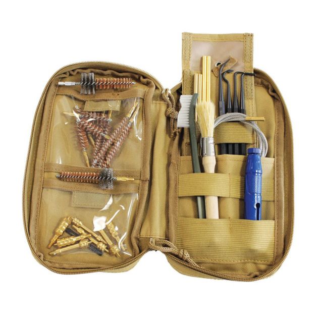 Birchwood Casey Rifle And Handgun Range Cleaning Kit Coyote