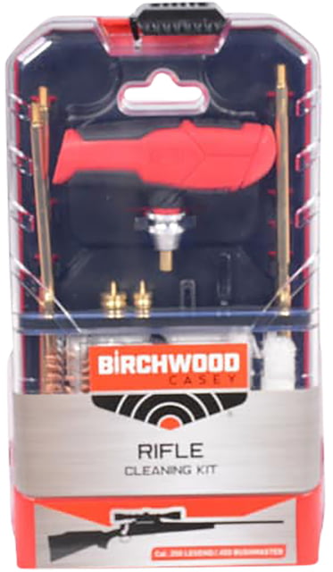Birchwood Casey Cleaning Kit.450 Bushmaster .350 Legend Black/Red