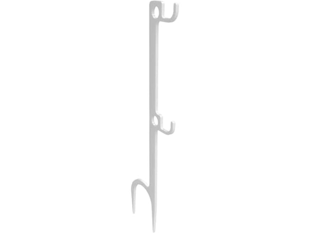 Birchwood Casey Steel Target Hanger Double Hook White